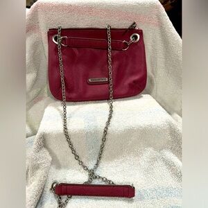 Liz Claiborne purse burgundy cross body/shoulder bag